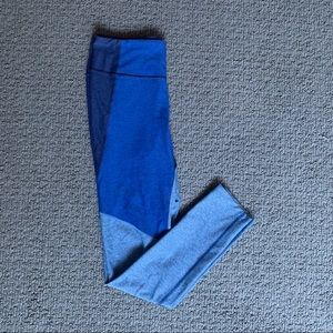 Blue OV leggings
